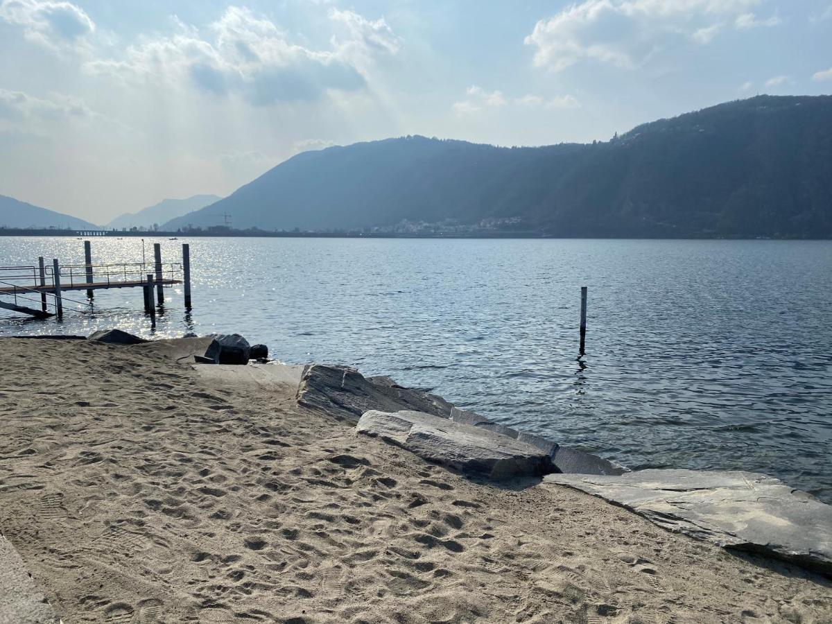 Relax-Lugano Lake Bissone Eksteriør billede